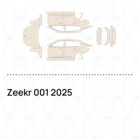 Pre-Cut PPF Zeekr 001 2025