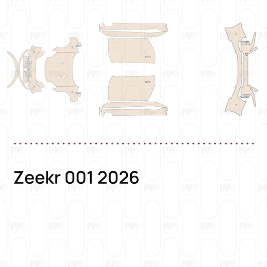 PPF prédécoupé Zeekr 001 2026