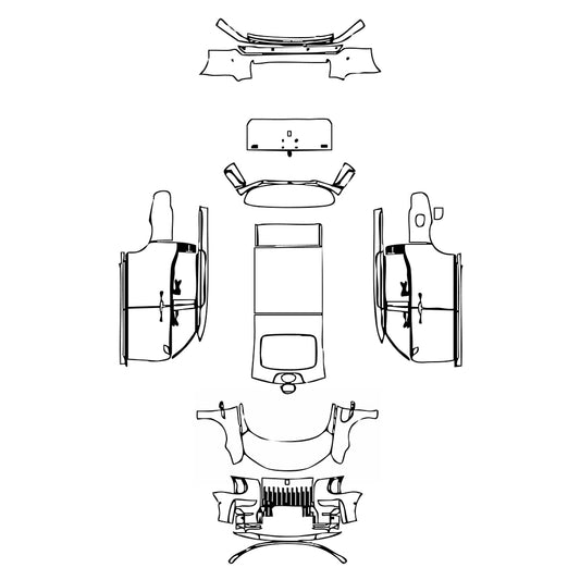 PPF prédécoupé Zeekr 009 Base 2025