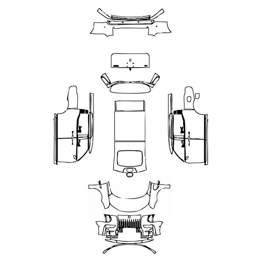 PPF prédécoupé Zeekr 009 Grand 2025