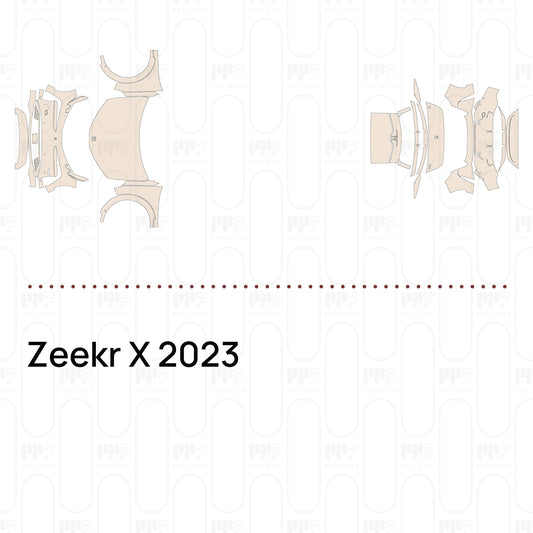 PPF prédécoupé Zeekr X 2023