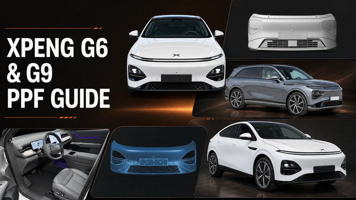 XPENG G6 & G9 PPF guide cover — pre-cut paint protection film for the XPENG G6 and G9
