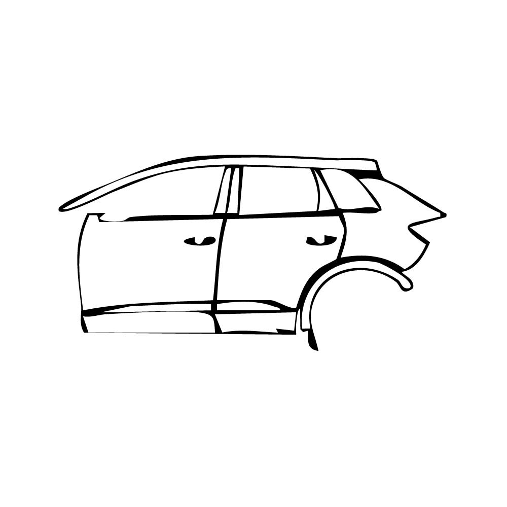 Pre-Cut PPF Audi Q4 e-tron SUV Vorsprung 2024 - PPF-Kits