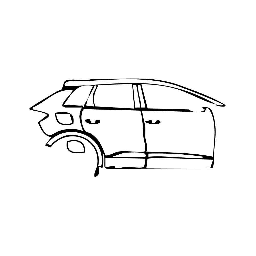 Pre-Cut PPF Audi Q4 e-tron SUV Vorsprung 2024 - PPF-Kits