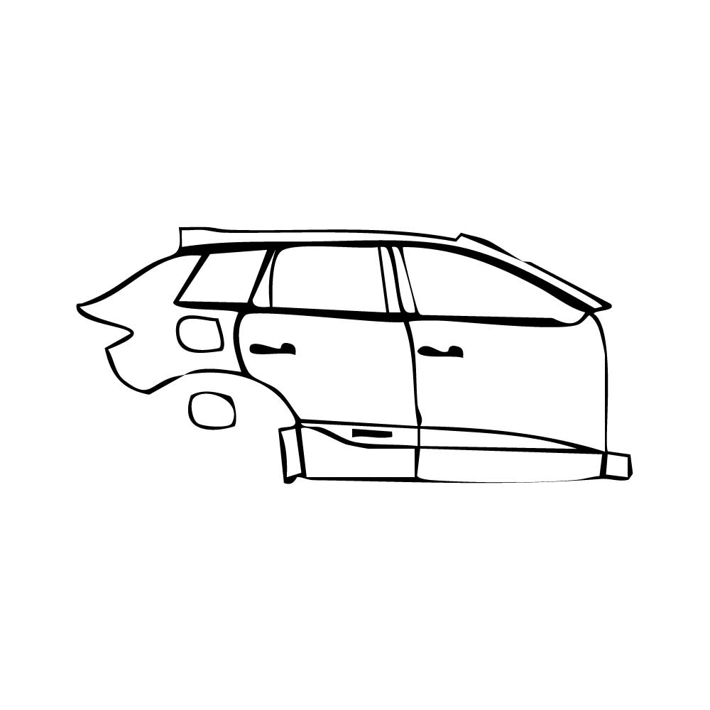 Pre-Cut PPF Audi Q6 e-tron SUV Base 2024 - PPF-Kits