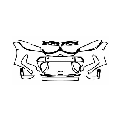 Pre-Cut PPF BMW 3 Series Sedan M340i 2024 - PPF-Kits