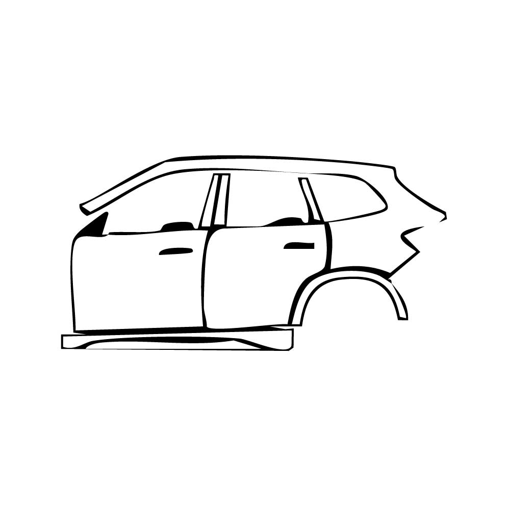 Pre-Cut PPF BMW X1 Standard Wheelbase M Sport 2024 - PPF-Kits