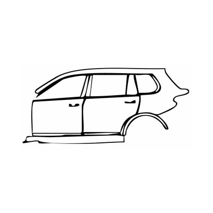 Pre-Cut PPF BMW X7 M60i 2024 - PPF-Kits