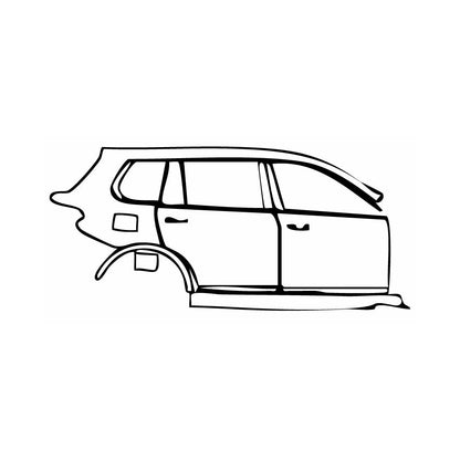 Pre-Cut PPF BMW X7 M60i 2024 - PPF-Kits