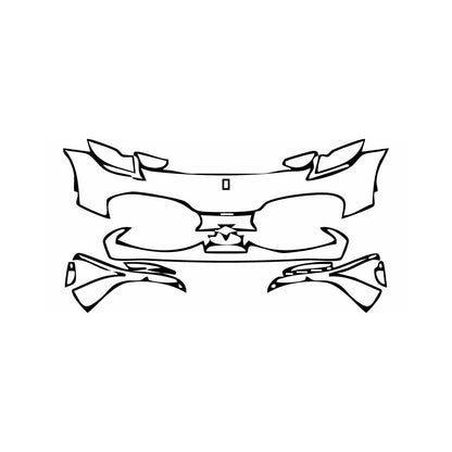 Pre-Cut PPF Ferrari 296 GTS 2024 - PPF-Kits