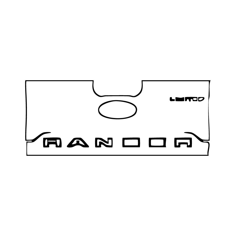 Pre-Cut PPF Ford Ranger (BR) Limited 2024 - PPF-Kits