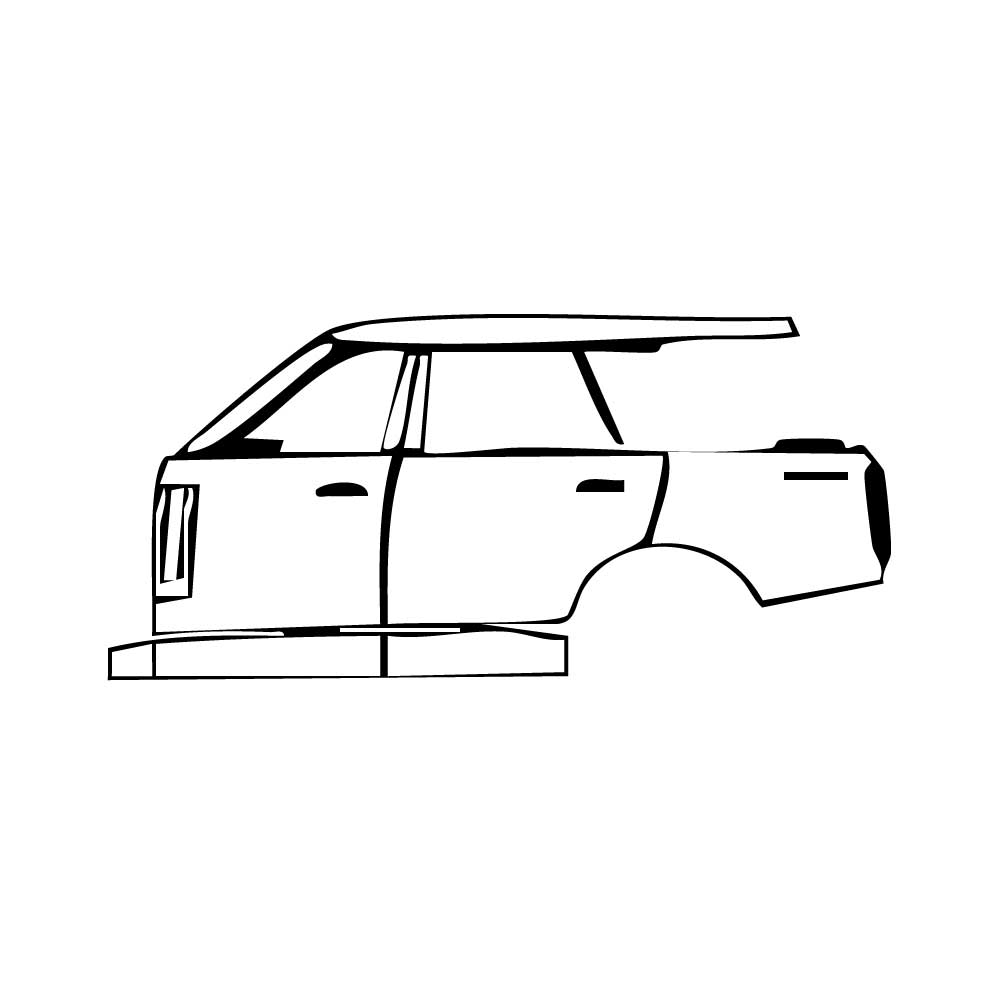 Pre-Cut PPF Land Rover Range Rover Extended Wheelbase SV 2024 - PPF-Kits