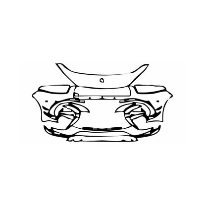 Pre-Cut PPF Mercedes-Benz A Class Hatchback AMG A 45 S 2024 - PPF-Kits