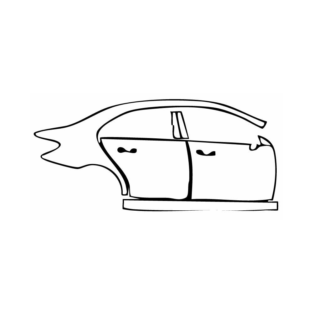 Pre-Cut PPF Mercedes-Benz A Class Sedan Base Extended Wheelbase (Chinese only) 2024 - PPF-Kits