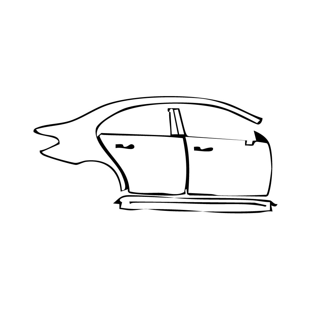 Pre-Cut PPF Mercedes-Benz A Class Sedan AMG Line Extended Wheelbase (Chinese only) 2024 - PPF-Kits