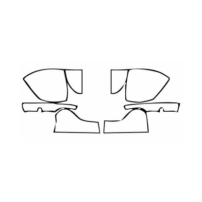 Pre-Cut PPF Mercedes-Benz AMG GT 2-Door AMG GT 63 2024 - PPF-Kits