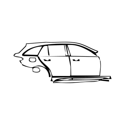 Pre-Cut PPF Mercedes-Benz C Class Estate AMG C63 S e Performance 2024 - PPF-Kits