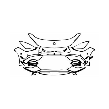 Pre-Cut PPF Mercedes-Benz CLA Shooting Brake AMG CLA 45S+Plus 2024 - PPF-Kits