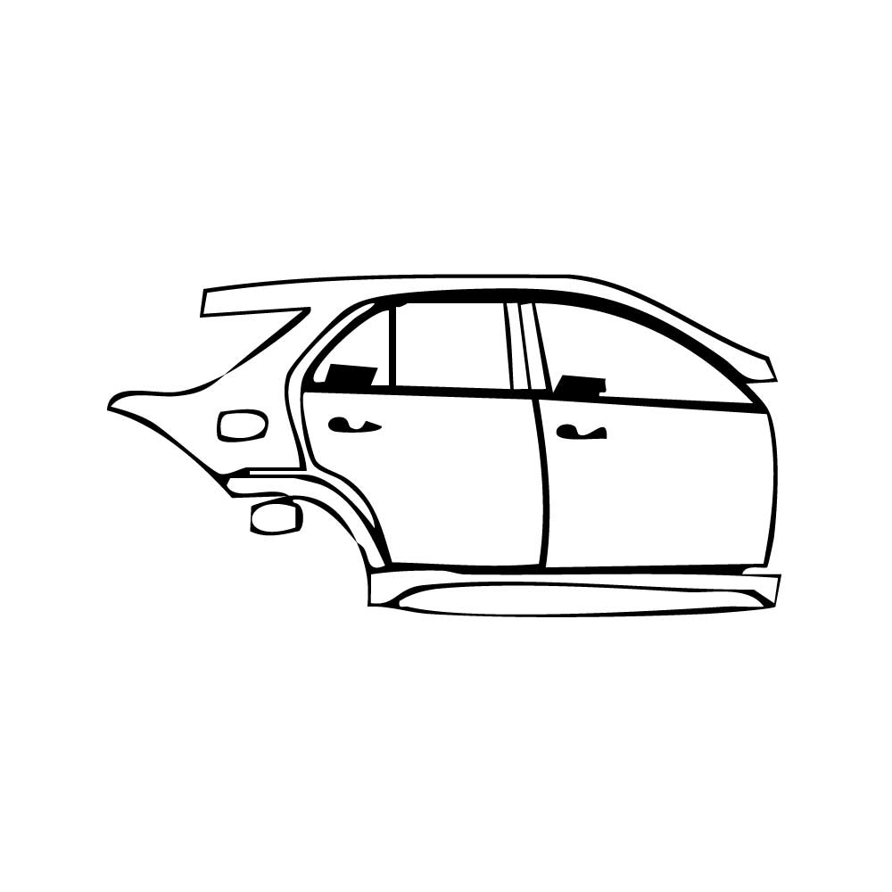 Pre-Cut PPF Mercedes-Benz GLE GLE SUV AMG line 2024 - PPF-Kits