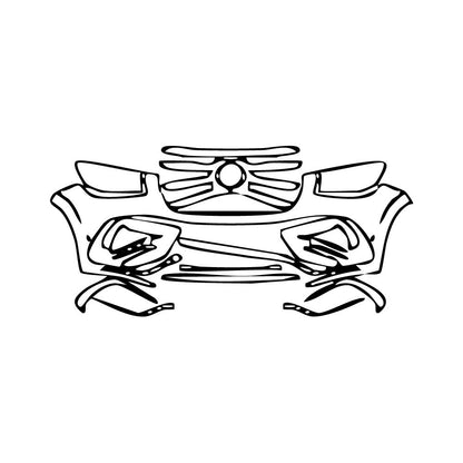 Pre-Cut PPF Mercedes-Benz GLS AMG Line 2024 - PPF-Kits