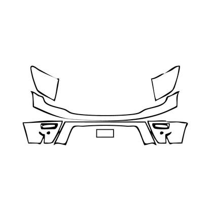 Pre-Cut PPF Nissan Titan Crew Cab Platinum 2024 - PPF-Kits