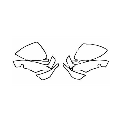 Pre-Cut PPF Porsche Cayenne Coupe Cayenne E-Hybrid Coupe 2024 - PPF-Kits