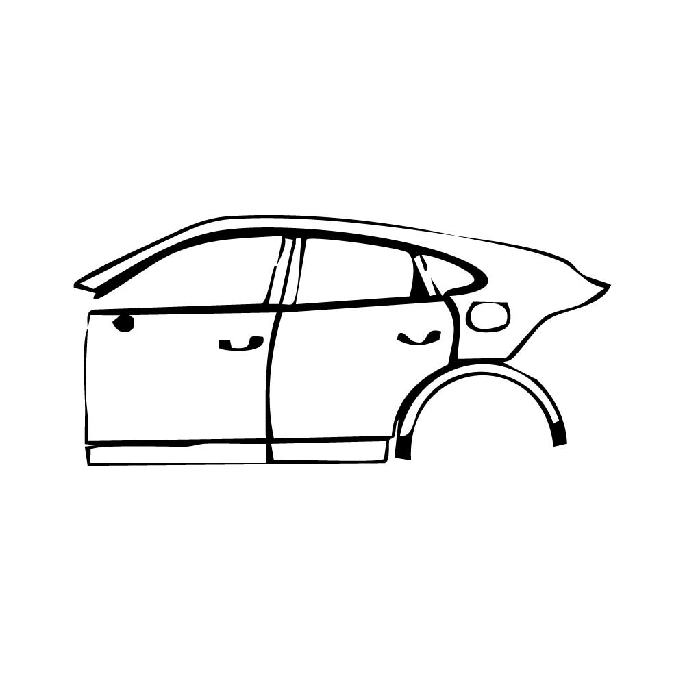 Pre-Cut PPF Porsche Cayenne Coupe Cayenne Turbo E-Hybrid Coupe 2025 - PPF-Kits