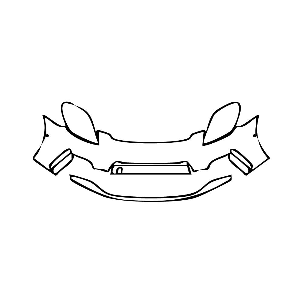 Pre-Cut PPF Porsche Panamera Sedan Panamera 4 2025 - PPF-Kits