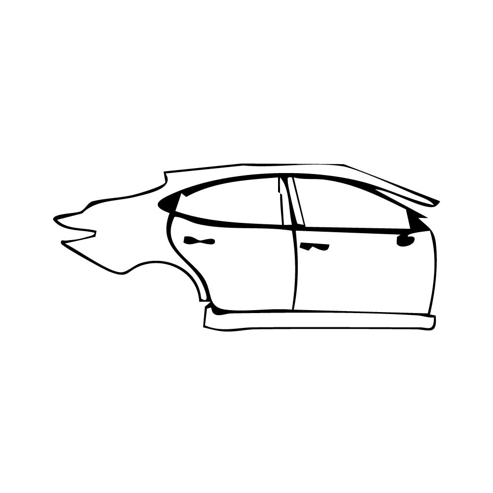 Pre-Cut PPF Toyota Camry (US) XLE 2025 - PPF-Kits