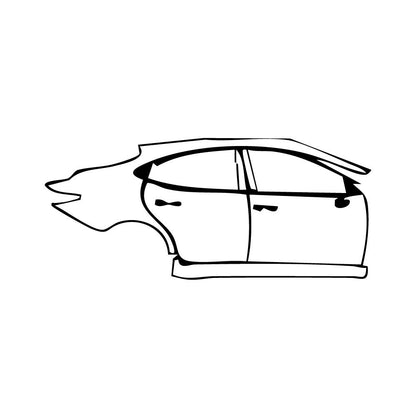 Pre-Cut PPF Toyota Camry (US) XLE 2025 - PPF-Kits