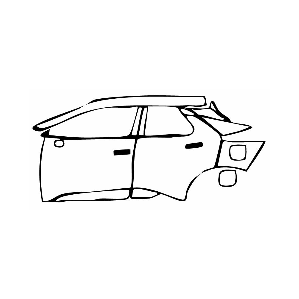 Pre-Cut PPF Toyota C-HR PHEV (EU) 2025 - PPF-Kits