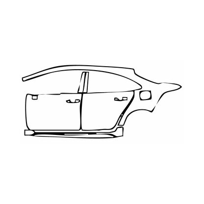 Pre-Cut PPF Toyota Corolla (US) Sedan Luxury 2025 - PPF-Kits