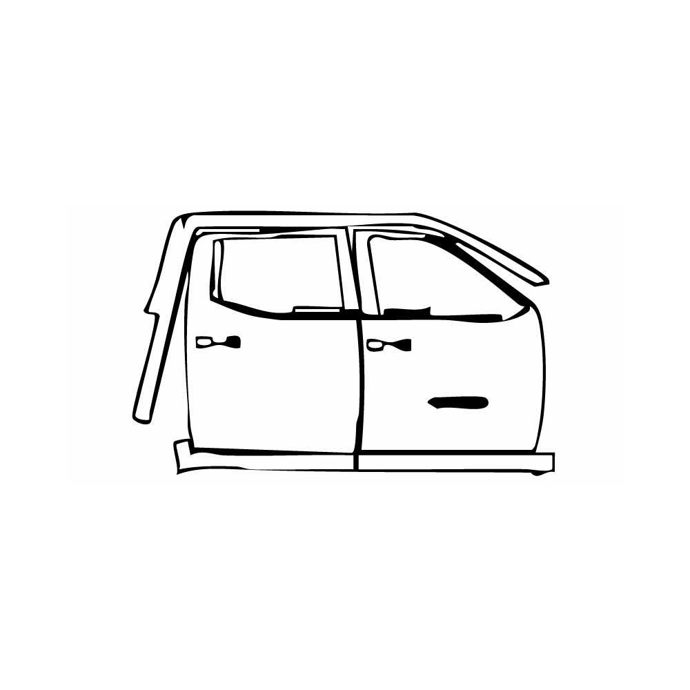 Pre-Cut PPF Toyota Tundra CrewMax SR 2025 - PPF-Kits