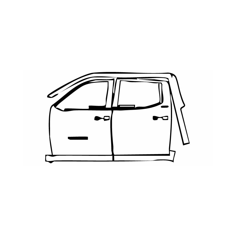 Pre-Cut PPF Toyota Tundra CrewMax SR5 2025 - PPF-Kits