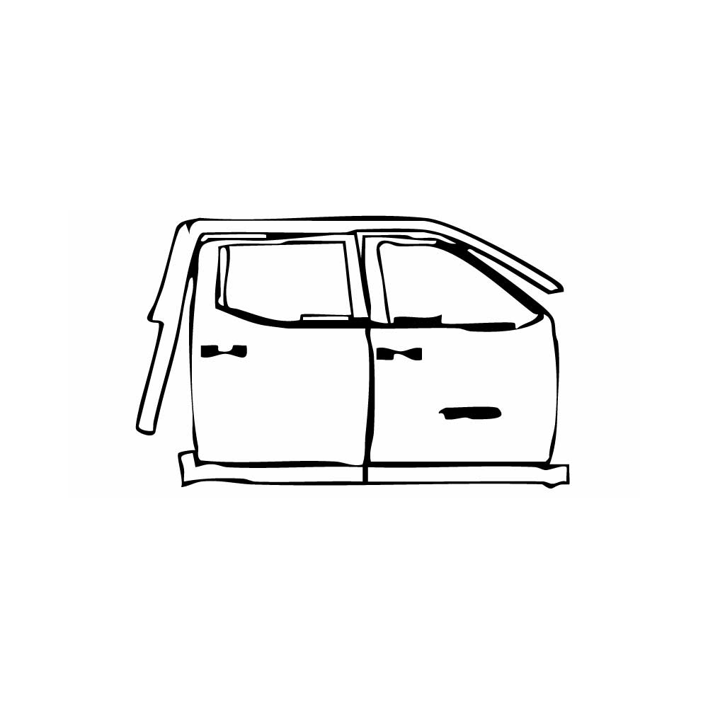 Pre-Cut PPF Toyota Tundra CrewMax SR5 2025 - PPF-Kits