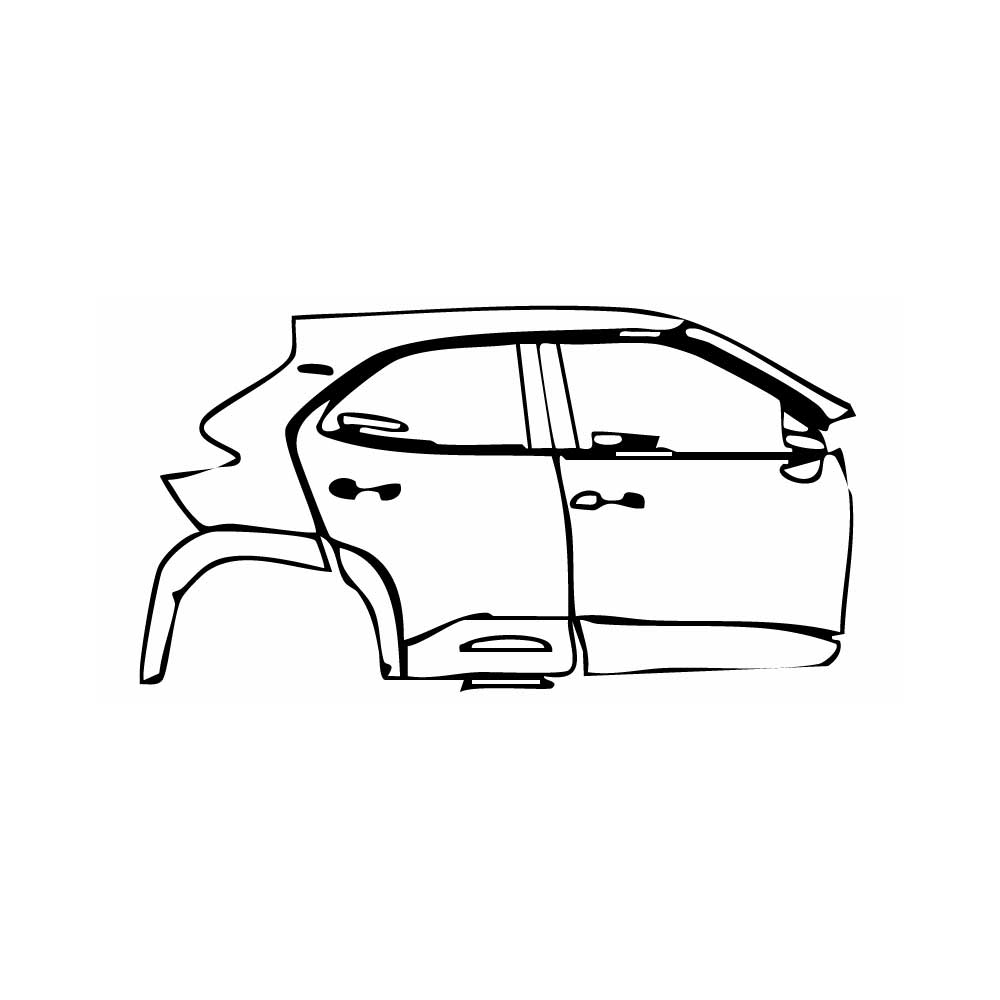 Pre-Cut PPF Toyota Yaris Cross Premiere 2025 - PPF-Kits