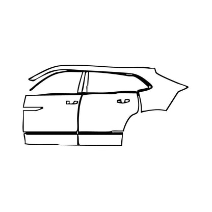Pre-Cut PPF Volkswagen Atlas Cross Sport (US) SEL R-Line 2025 - PPF-Kits