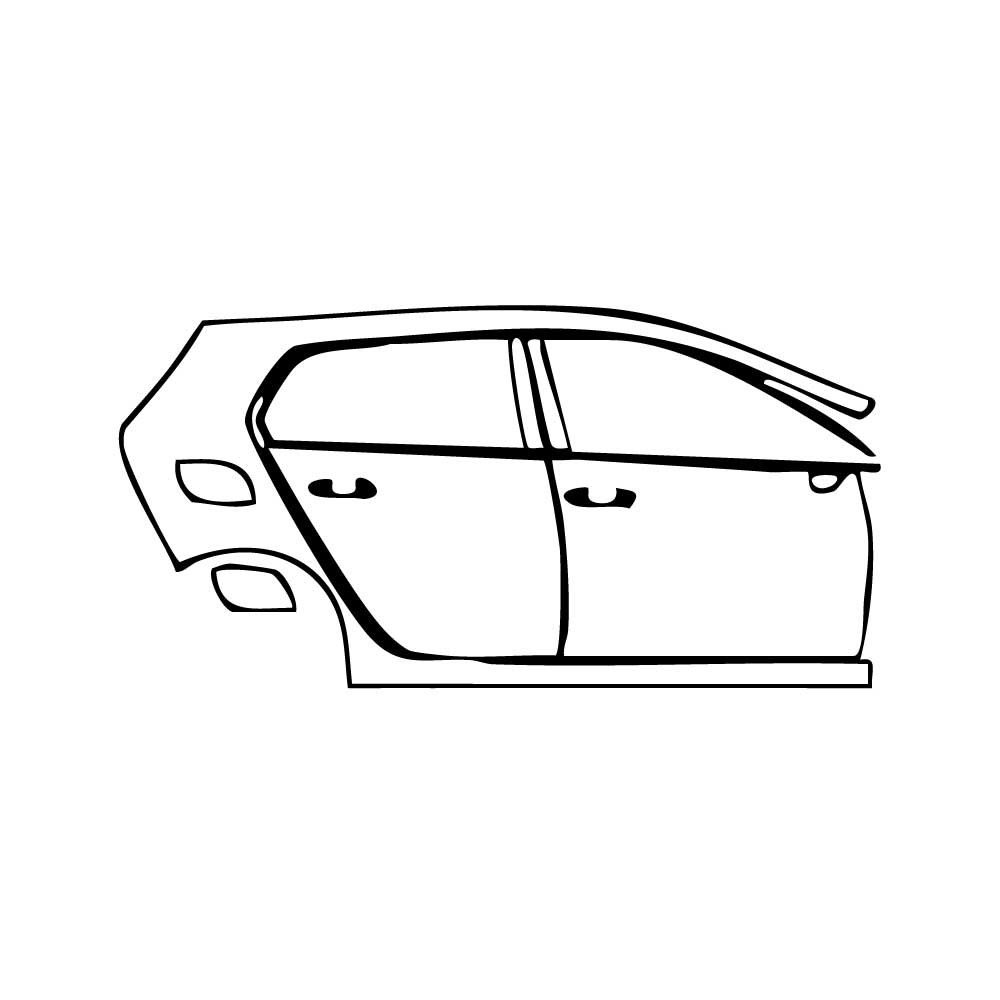 Pre-Cut PPF Volkswagen Golf Golf Base 2025 - PPF-Kits