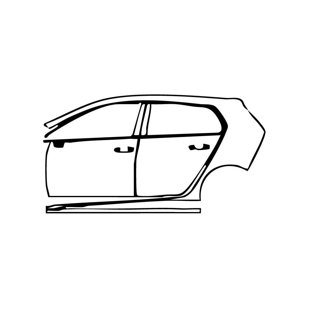 Pre-Cut PPF Volkswagen Golf Golf GTE 2025 - PPF-Kits