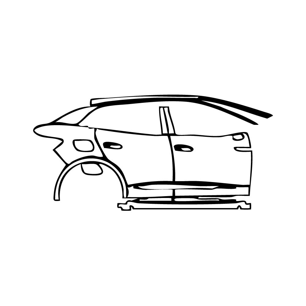 Pre-Cut PPF Volkswagen ID.4 (CN) Crozz 2025 - PPF-Kits