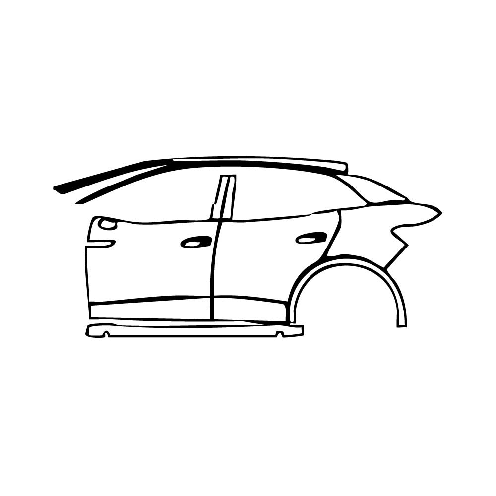 Pre-Cut PPF Volkswagen ID.4 (CN) Crozz 2025 - PPF-Kits
