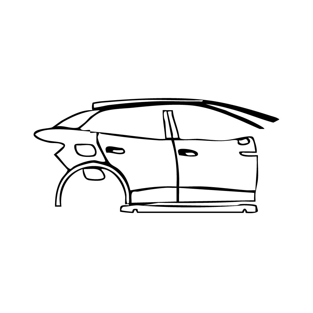 Pre-Cut PPF Volkswagen ID.4 (CN) Crozz 2025 - PPF-Kits