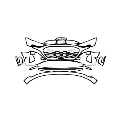 Pre-Cut PPF Audi Q8 e-tron SUV Base 2024 - PPF-Kits