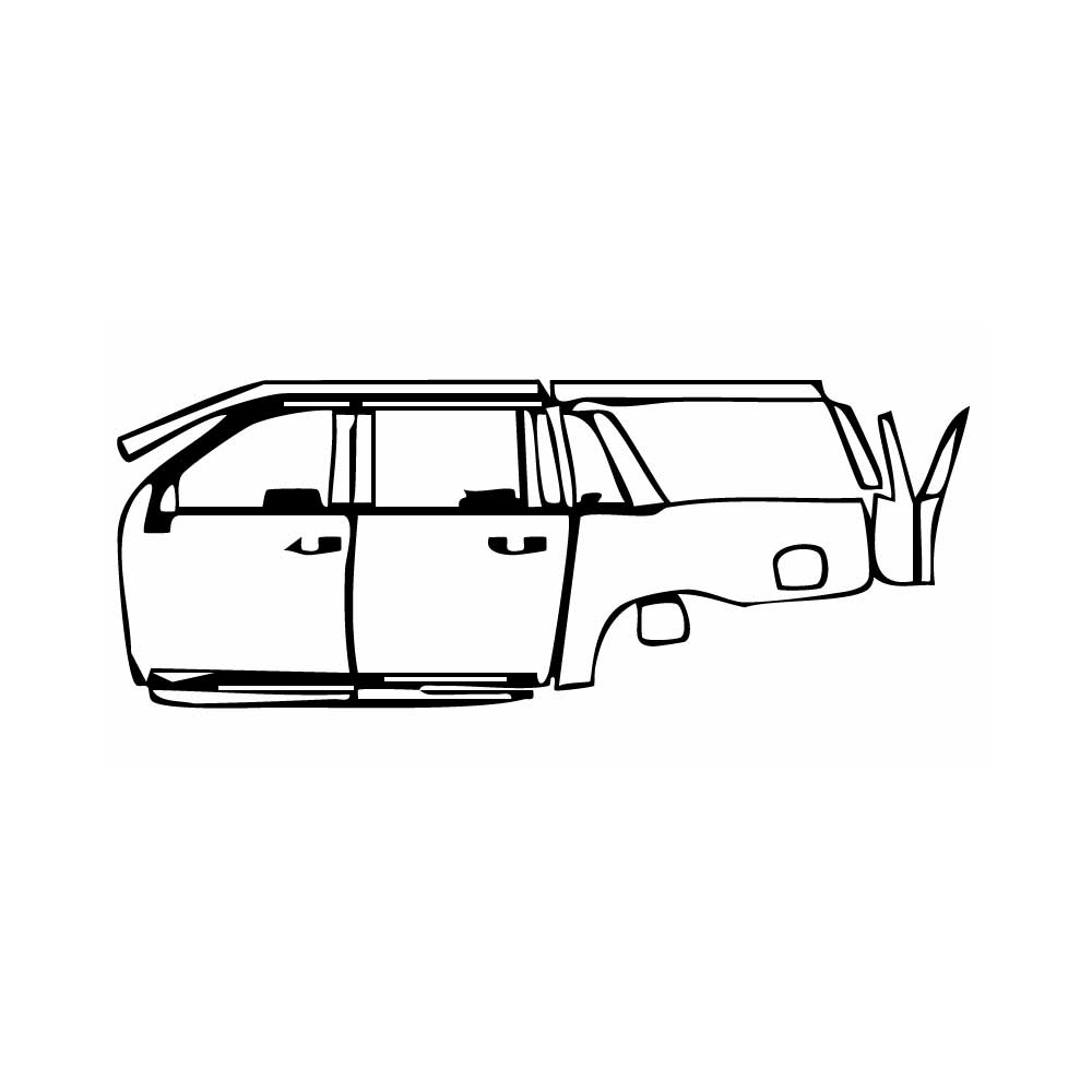 Pre-Cut PPF Cadillac Escalade ESV 2024 - PPF-Kits