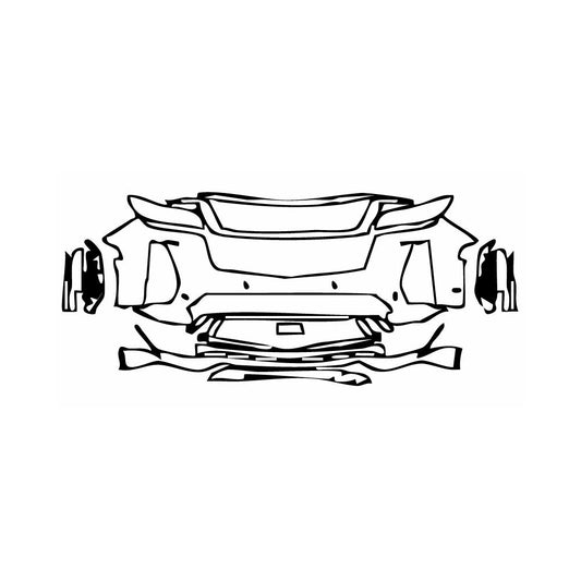 Pre-Cut PPF Cadillac ESCALADE-V ESV 2024 - PPF-Kits