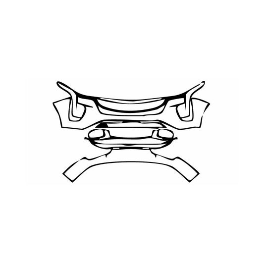 Pre-Cut PPF Cadillac XT4 2024 - PPF-Kits