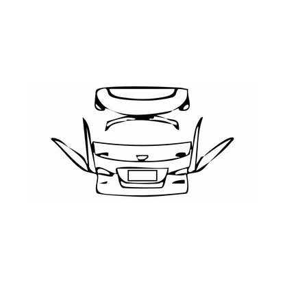 Pre-Cut PPF Cadillac XT4 2024 - PPF-Kits