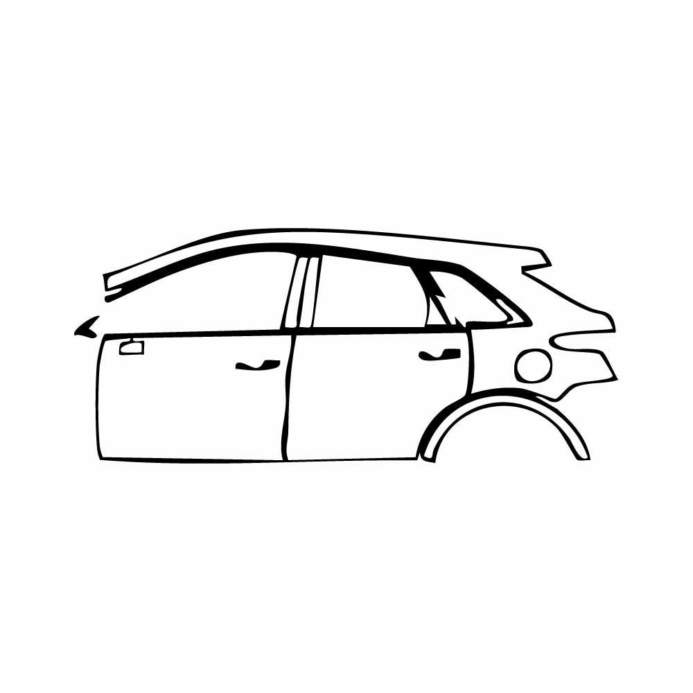 Pre-Cut PPF Cadillac XT5 2024 - PPF-Kits