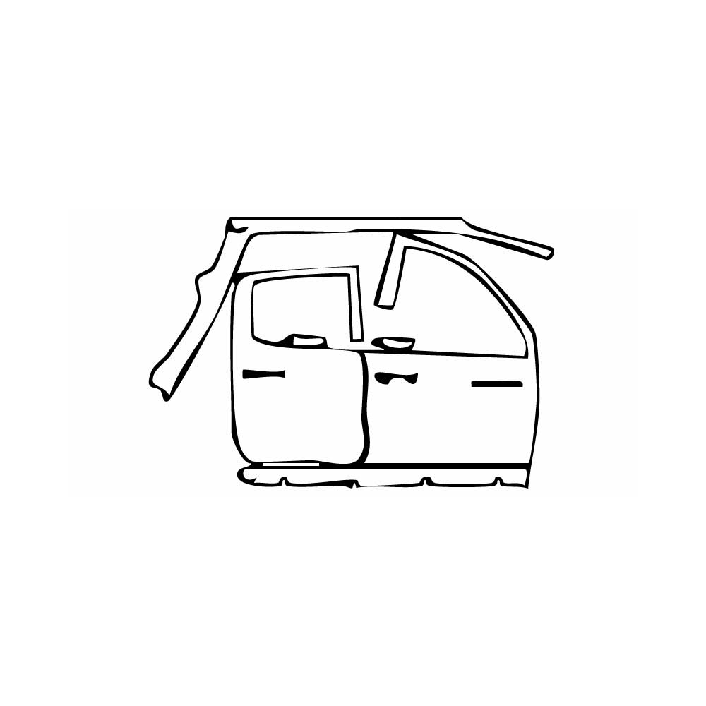 Pre-Cut PPF Chevrolet Colorado Crew Cab ZR2 2024 - PPF-Kits