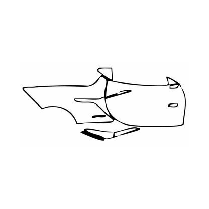 Pre-Cut PPF Chevrolet Corvette Z06 Coupe 2024 - PPF-Kits